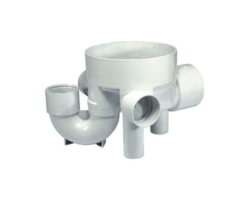 Plastic pipe mould