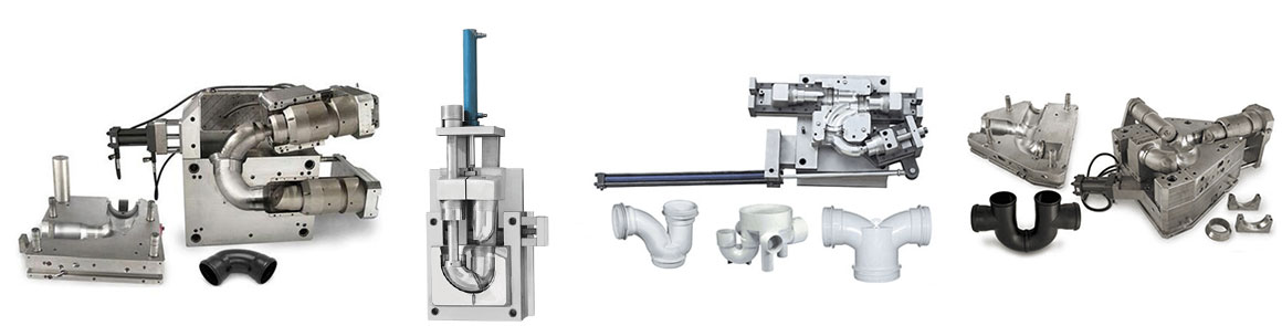 Plastic pipe mould