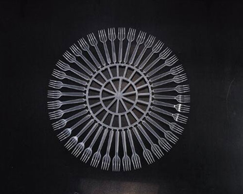 Plastic Knife and fork mould